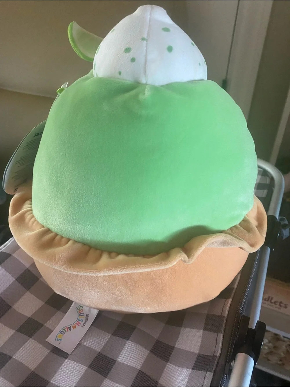 Squishmallows Peach Plush with Branded Tag